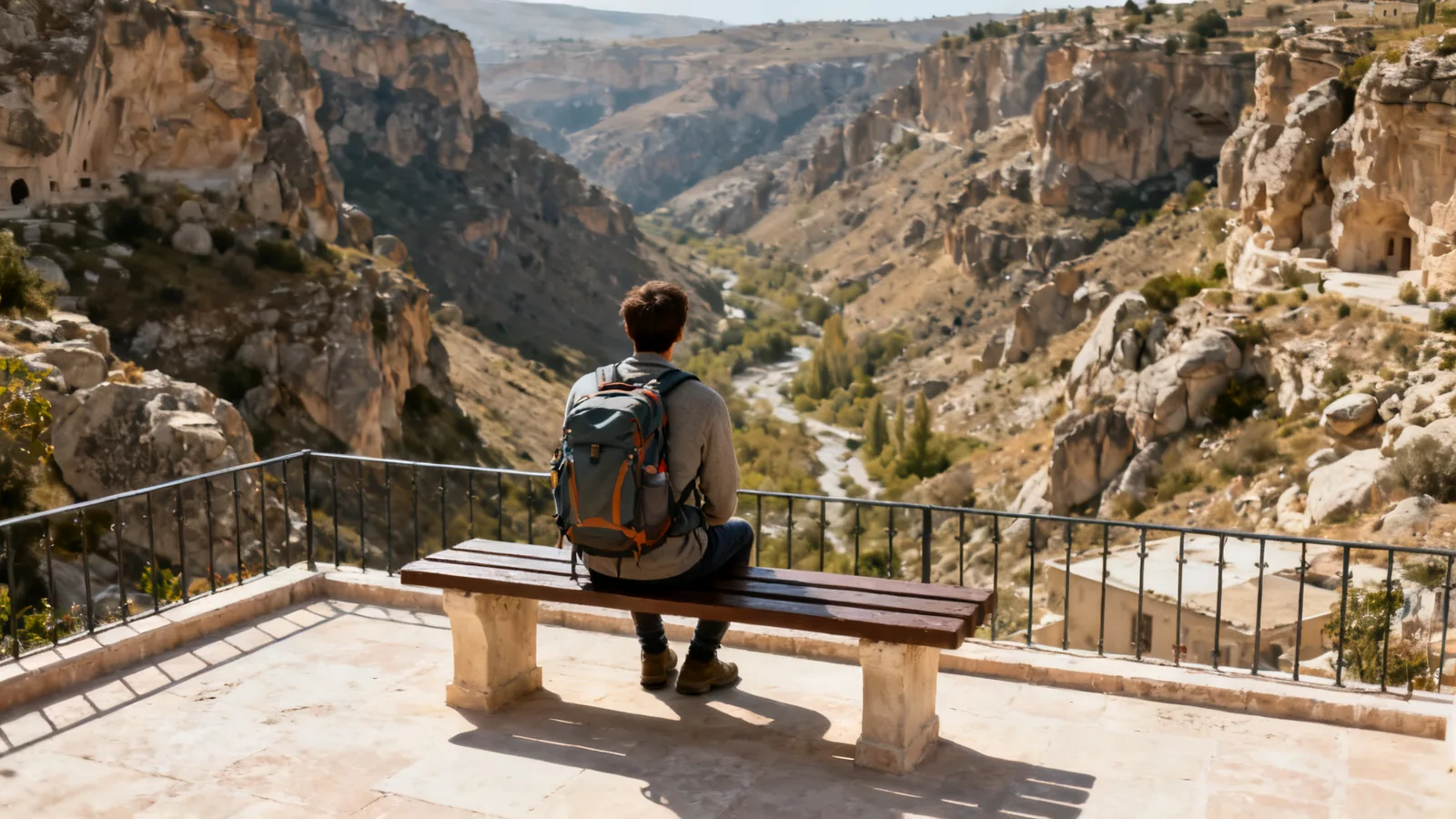 Generic travel-planning scene for choosing the usable days of a Cappadocia trip