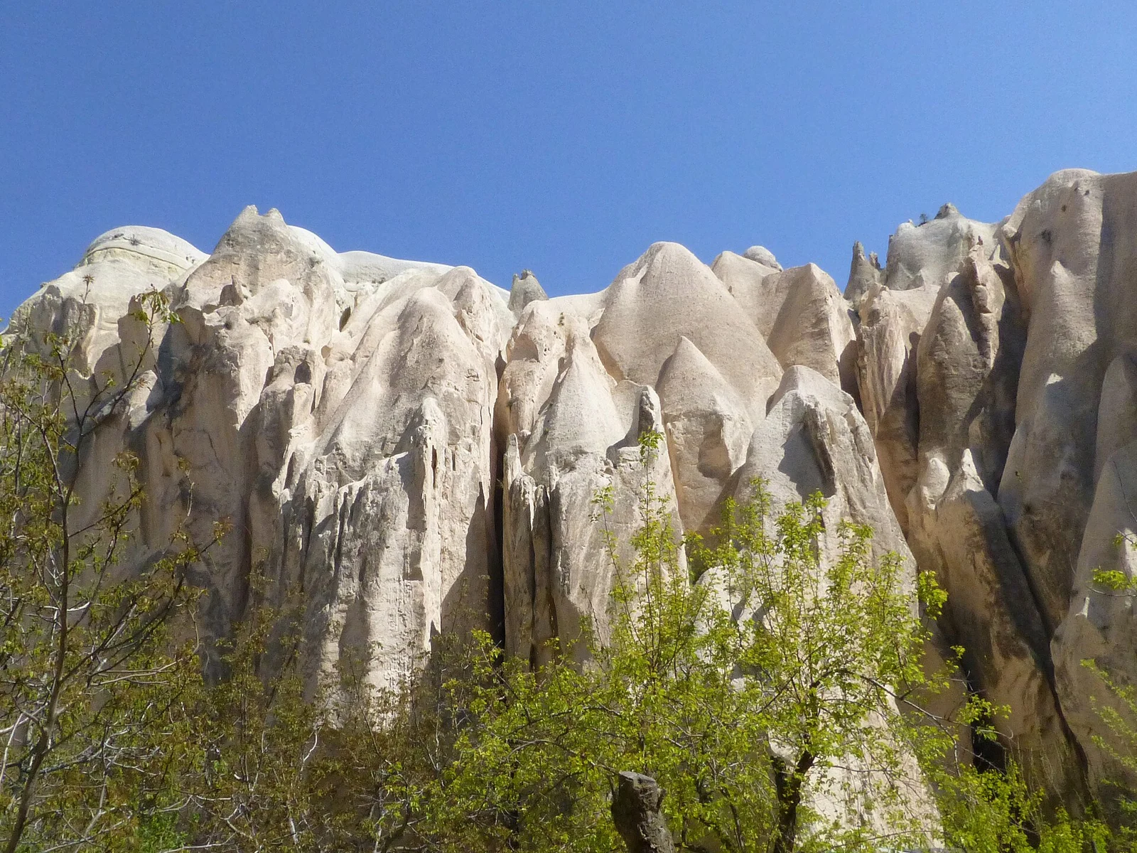 Rock landscape in Kizilcukur, Red Valley, Cappadocia