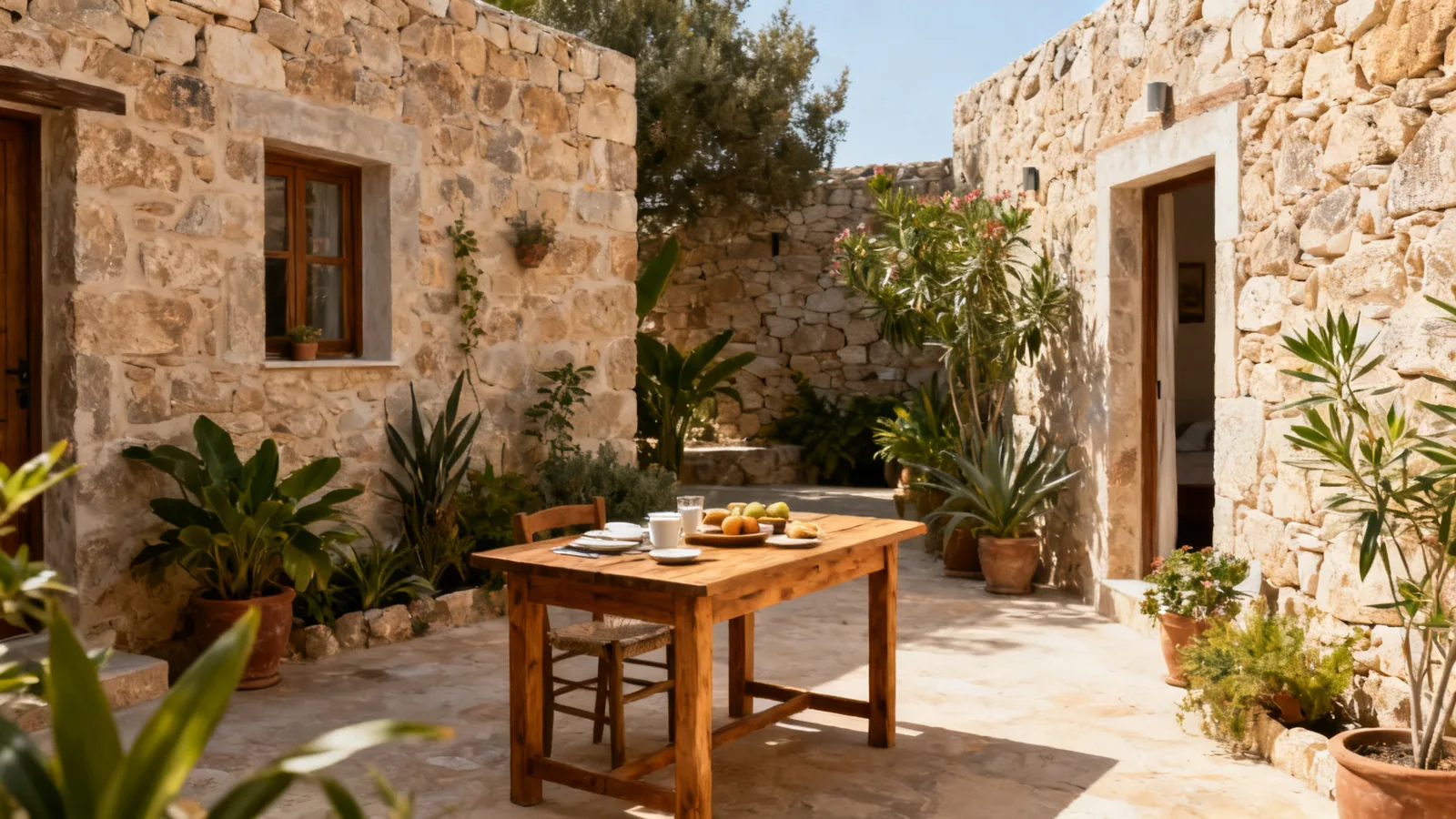 Generic illustrative lodging scene for a Cappadocia stay